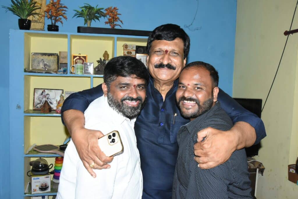 Geedi Charanjith Goud Meets Mynampally Hanumanth Rao